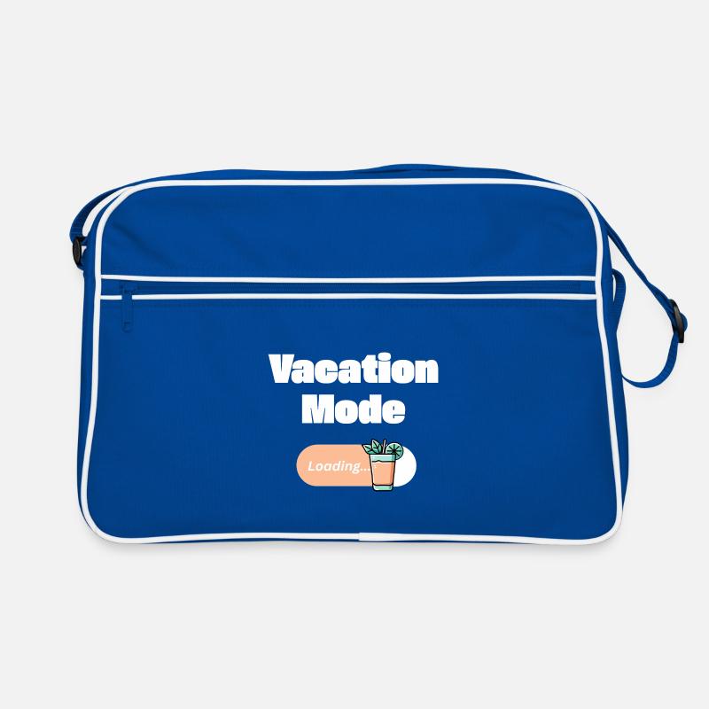 Vacation Mode On – Mai Tai with Loading Bar (light) Retro Bag