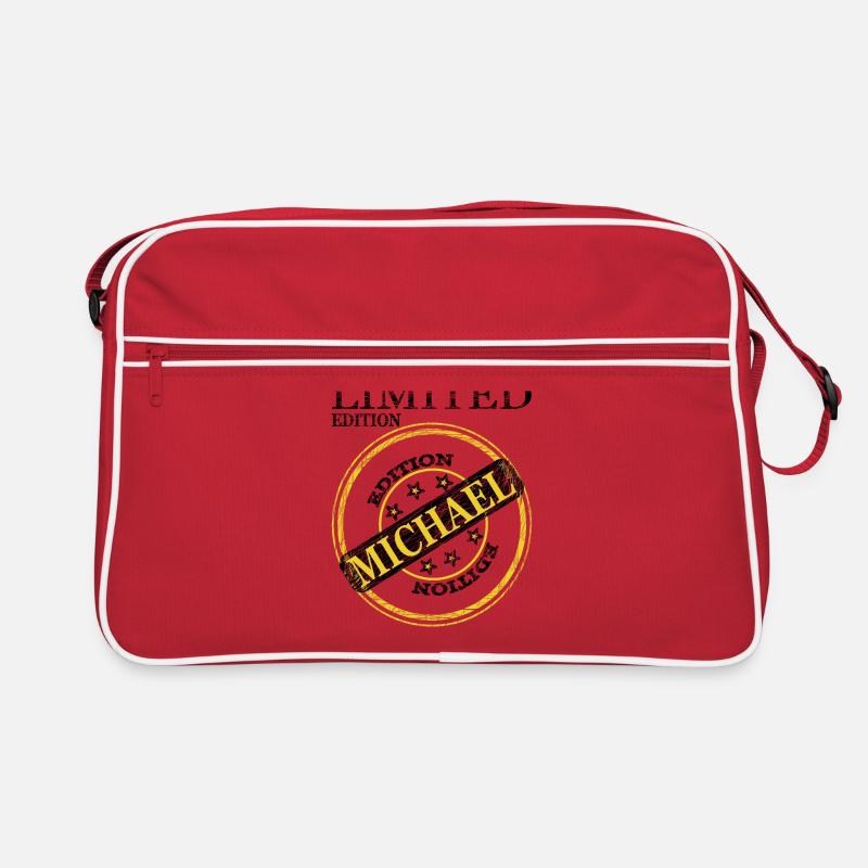 My name is Michael my name is Michael Gift Retro Bag