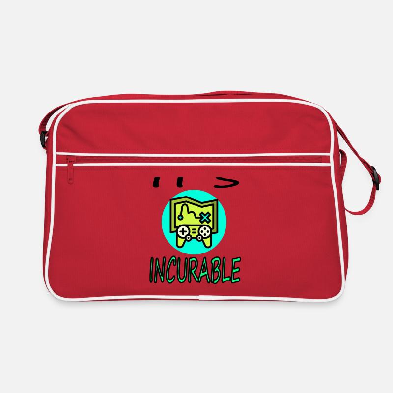 Gamer Console Joystick Computer Game Idée cadeau Sac Retro