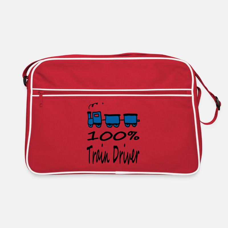 I am a train driver Railway Railway Gift Retro Bag