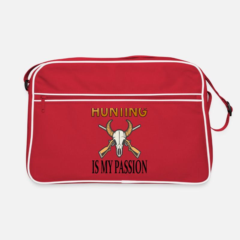 La chasse est ma passion Idée cadeau chasseur Sac Retro