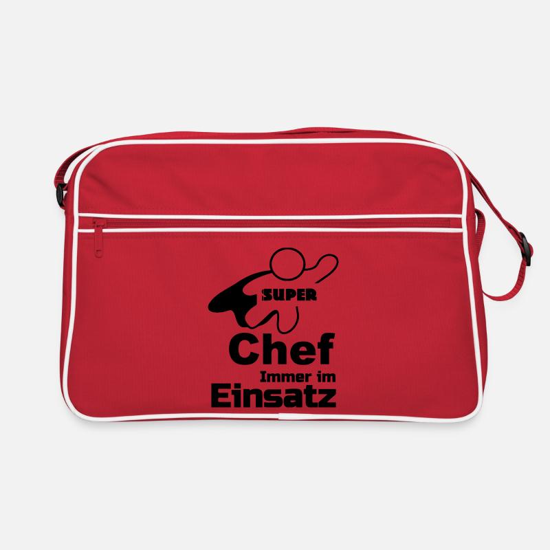 Super Chef Geschenk Retro Tasche