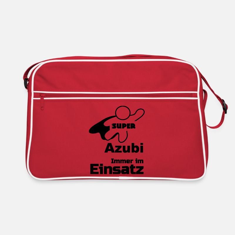 Super Azubi Geschenk Retro Tasche