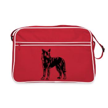 Hollandse Herder - Sac Retro - rouge/blanc - Devant