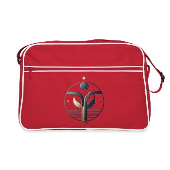 Organic Growth Symbol - Retro Bag - red/white - Front