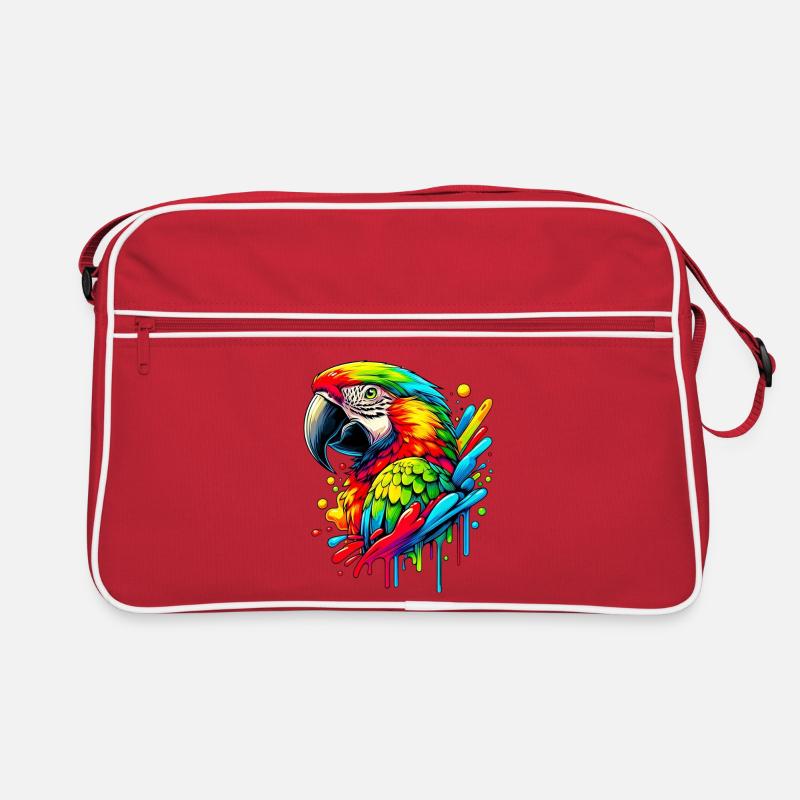 Perroquet Sac Retro