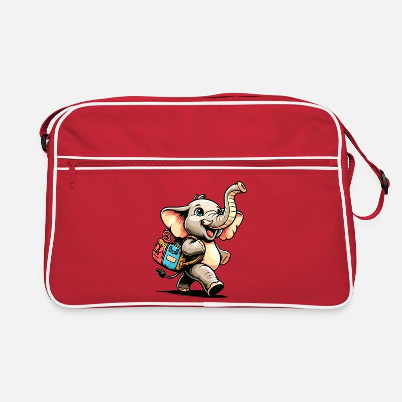 Tiny Trekker : Le Jolly Elephant Sac Retro
