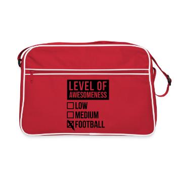 Football Football Football - Sac Retro - rouge/blanc - Devant