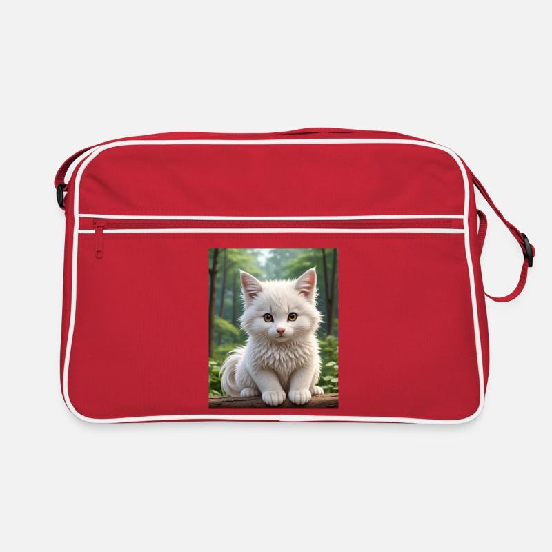 Chat mignon Sac Retro