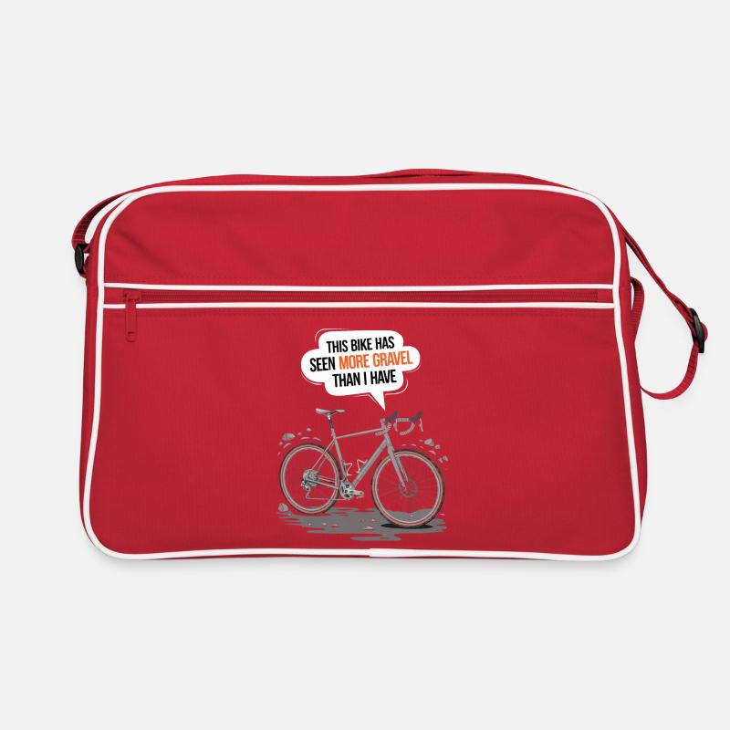 Rameur : Ce vélo a vu plus de gravier que moi Sac Retro