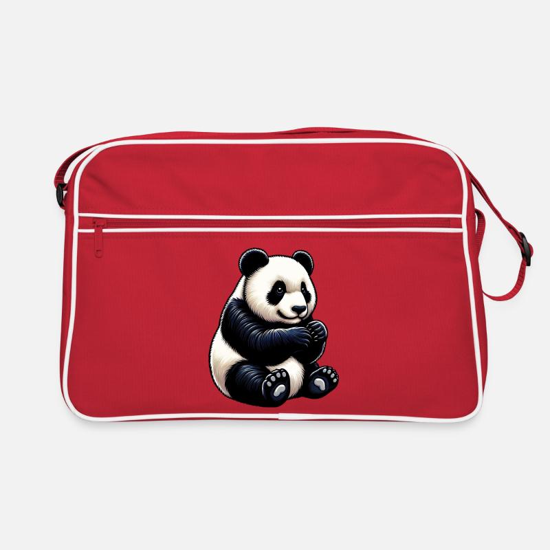 Panda Retro Tasche