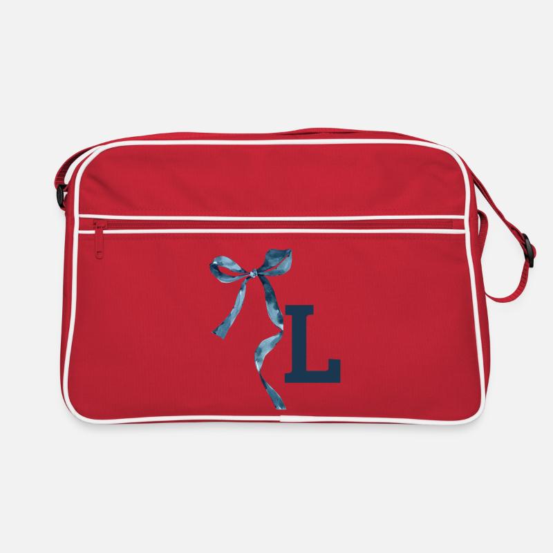 Monogramm l Geschenkidee Retro Tasche