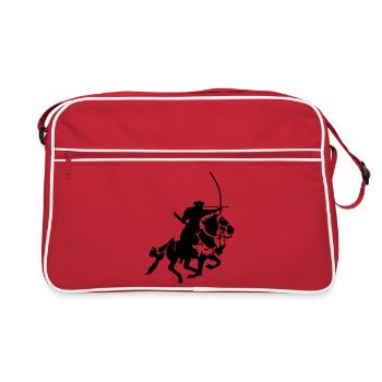 Archer - Retro Bag - red/white - Front
