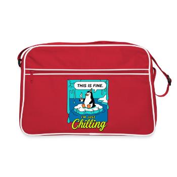 Ce n’est pas grave - Sac Retro - rouge/blanc - Devant