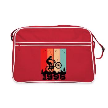 Millésime 1996 - Sac Retro - rouge/blanc - Devant