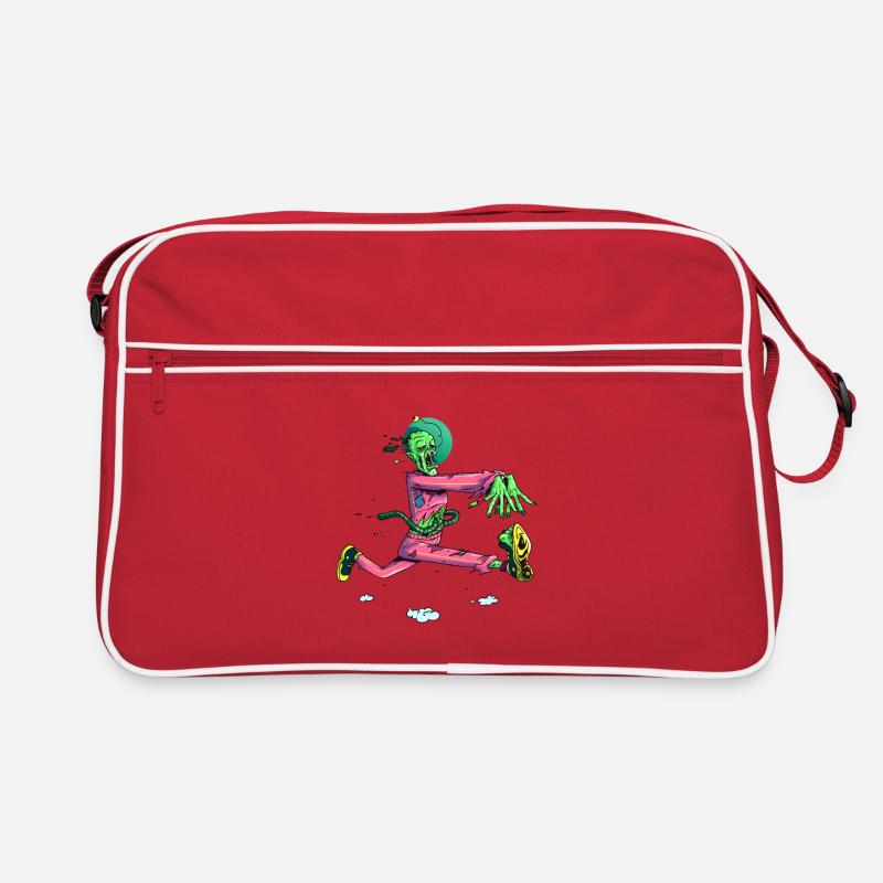 Zombie Runner Neon Pop Retro Bag
