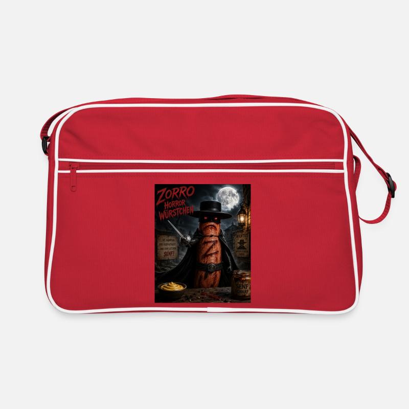Zorro Horror Würstchen  Retro Tasche