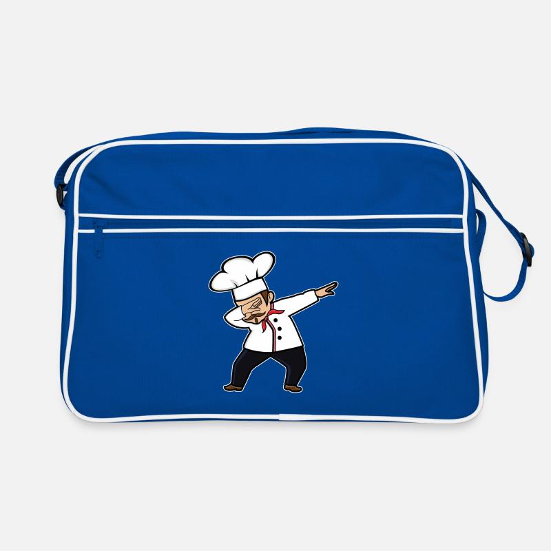 Funny Cute Dabbing Chef Gift Idea Retro Bag