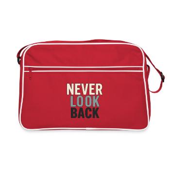 Ne regardez jamais en arrière - Sac Retro - rouge/blanc - Devant