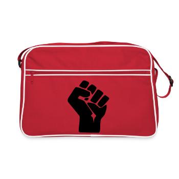fist - Retro Bag - red/white - Front