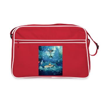 Océan magique - Sac Retro - rouge/blanc - Devant
