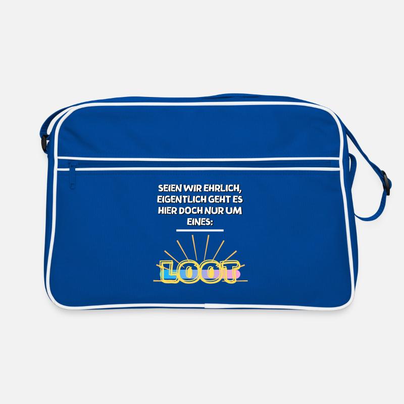 Seien wir ehrlich - Loot Retro Tasche