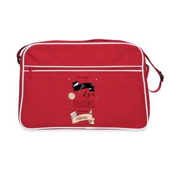 Nouveau départ - Sac Retro - rouge/blanc - Devant