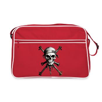 Pirate, Pirate - Sac Retro - rouge/blanc - Devant