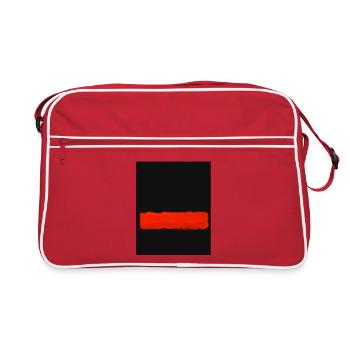 Le style Rothko en couleurs numériques - Sac Retro - rouge/blanc - Devant