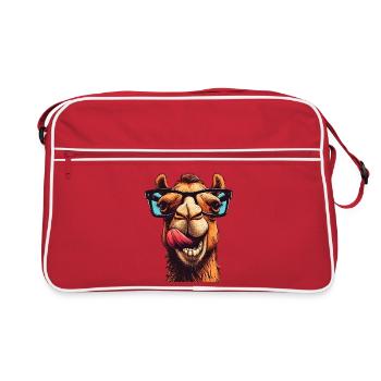 Camel - Retro Bag - red/white - Front