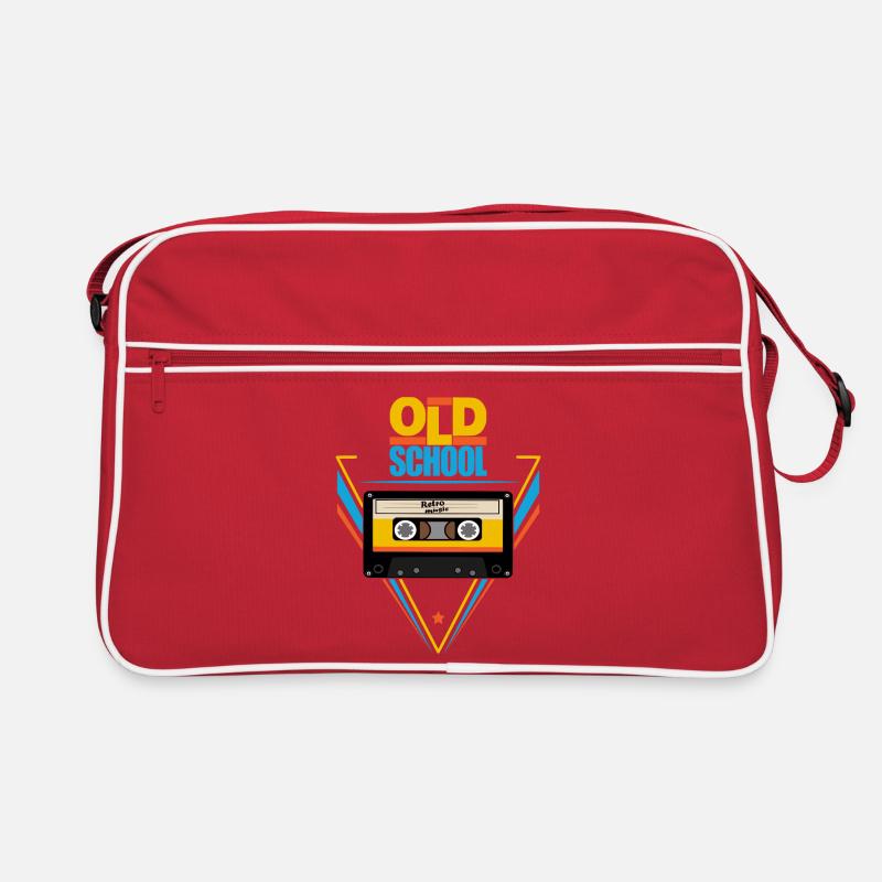 Alte Schule Retro Tasche