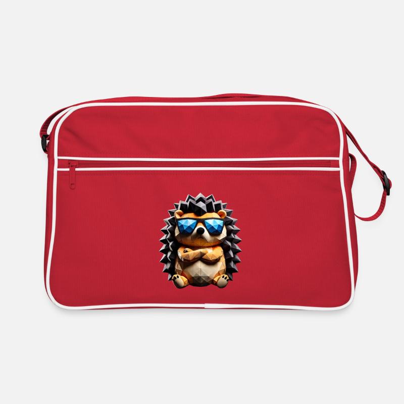 Cooler Igel Retro Tasche
