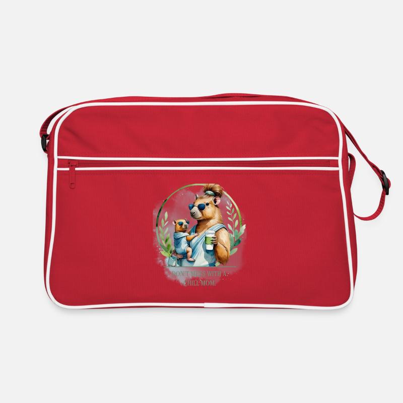 Chill Mom 2026 – Don’t Mess with a Chill Mom Retro Tasche