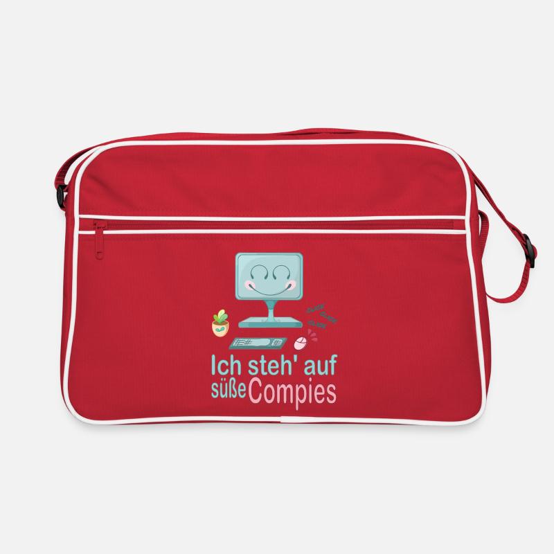 I'm into cute computers Retro Bag