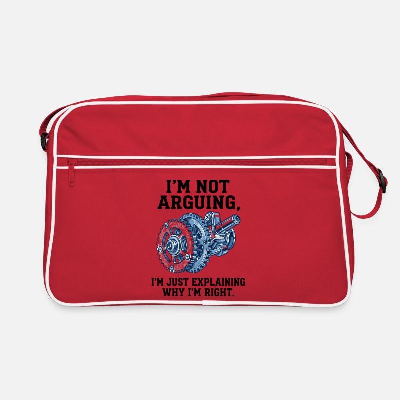 Ne pas argumenter, juste expliquer pourquoi j’ai raison Sac Retro
