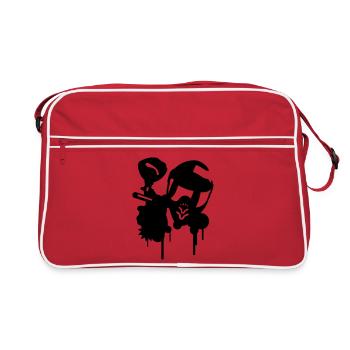Paintball - Sac Retro - rouge/blanc - Devant