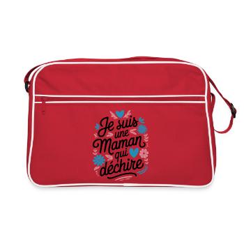 I'm a Killer Mom - Retro Bag - red/white - Front