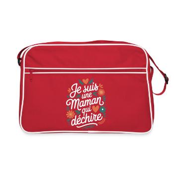 I'm a Killer Mom - Retro Bag - red/white - Front