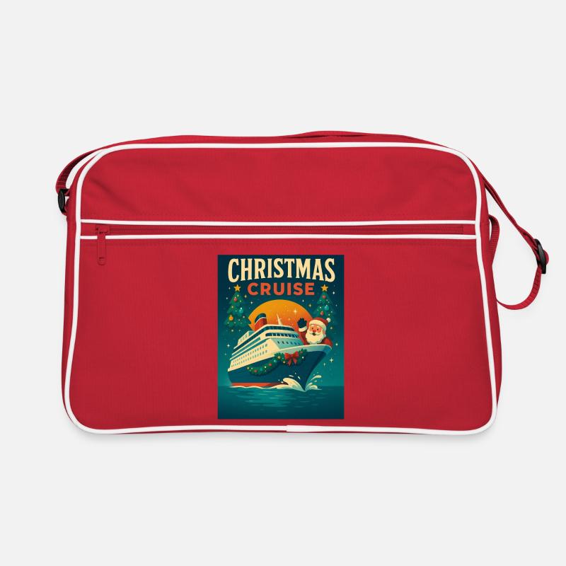 Weihnachtskreuzfahrt Retro Tasche
