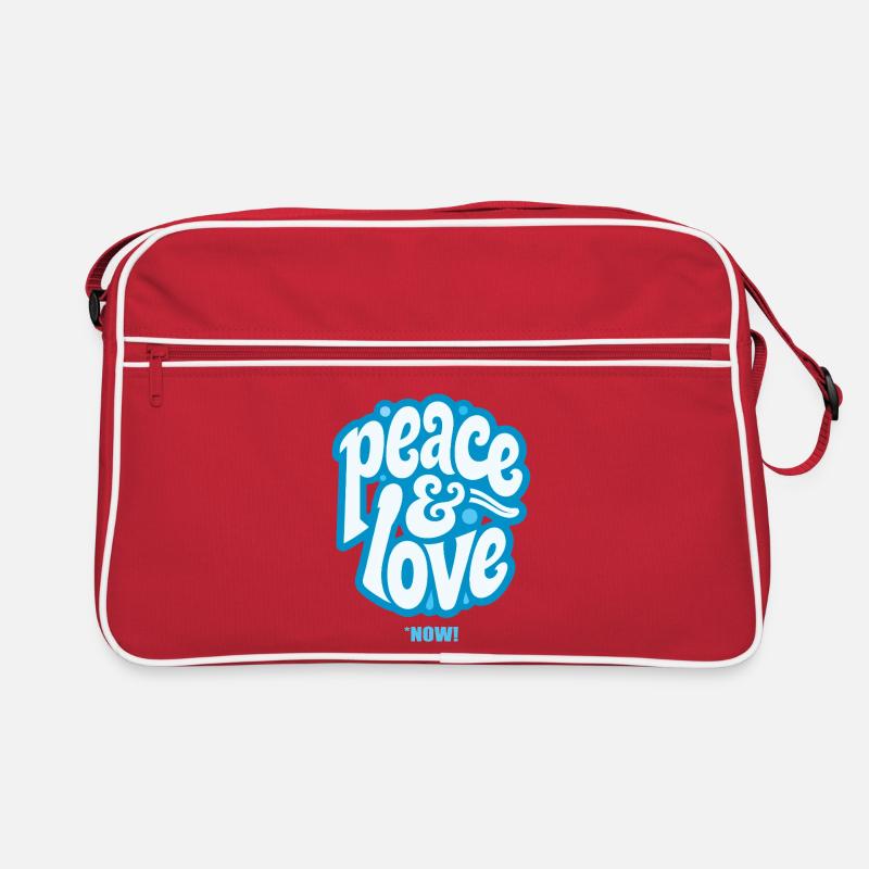PEACE LOVE #3 [Let's Talk] Retro Bag
