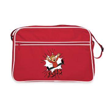 Franky in a Flash - Sac Retro - rouge/blanc - Devant