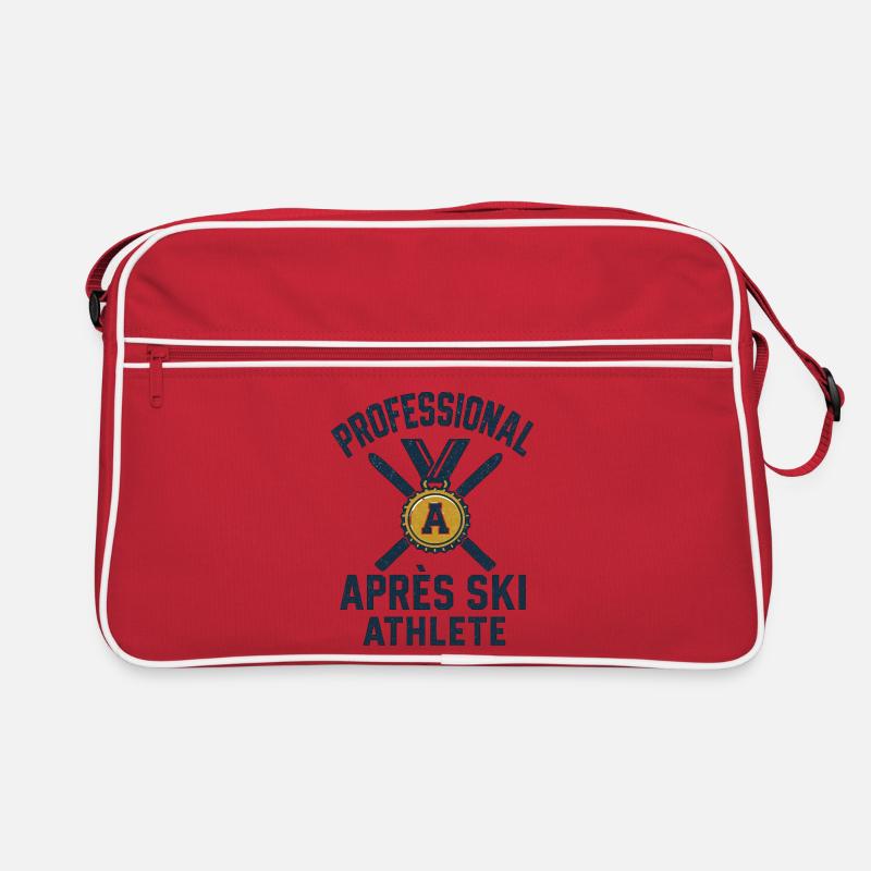Professional Apres Ski Athlete Wintersport Retro Tasche