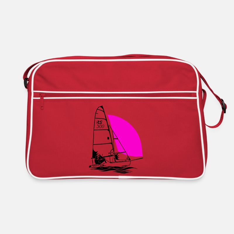 RS 500 Sailing dinghy regatta sailing sailing coloured Retro Bag