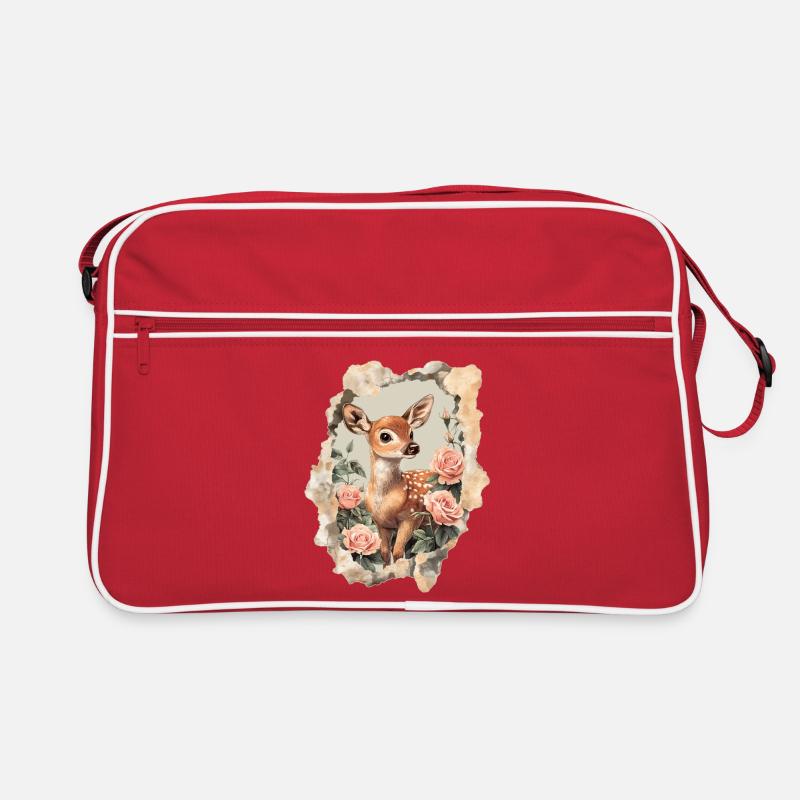 Faon de cerf Sac Retro