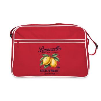Amalfi Zest Limocello - Retro Bag - red/white - Front