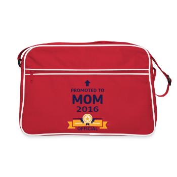 Promue Maman en 2016 - Sac Retro - rouge/blanc - Devant