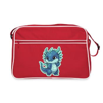 Petit Rêve de Dragon - Sac Retro - rouge/blanc - Devant