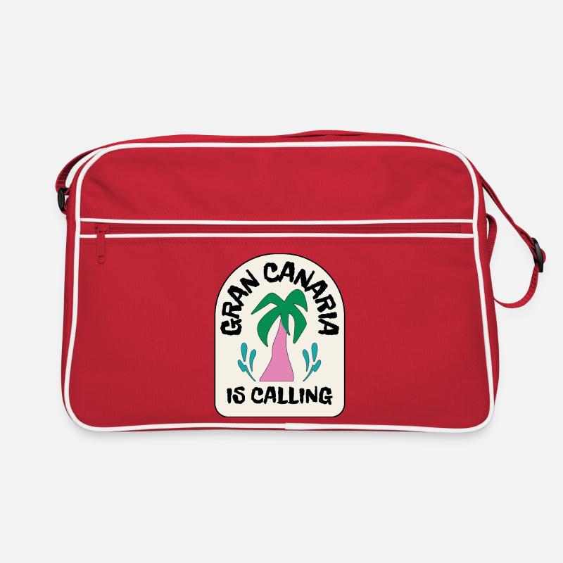 Gran Canaria is Calling  Retro Tasche