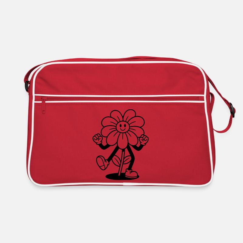 Blume Retro Tasche