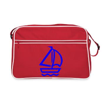 Sail - Retro Bag - red/white - Front